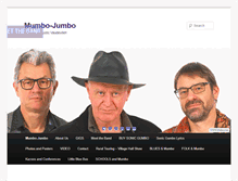 Tablet Screenshot of mumbo-jumbo.biz